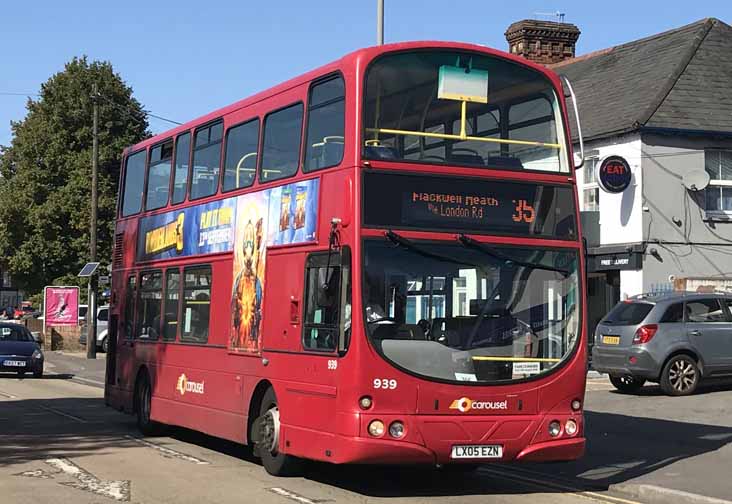 Carousel Volvo B7TL Wright Eclipse Gemini 939